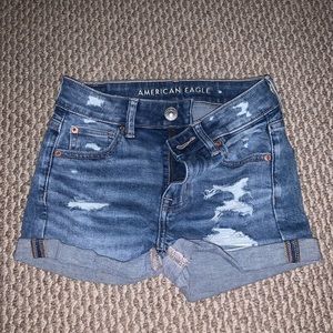 Blue American Eagle ripped shorts.   Never worn